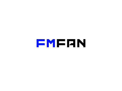 Fmfan design football game lettering logo logotype manager ui