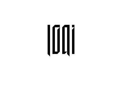 Loqi design gothic lettering logo logotype loqi music