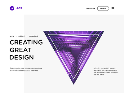 hello dribbble design web