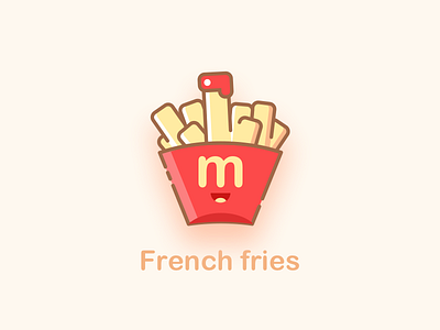 Food icons exercise - French fries