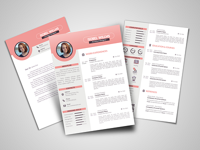 Architect Resume Template architect architecture agency creative cv design flyer graphic design minimal modern print design resume resume template template