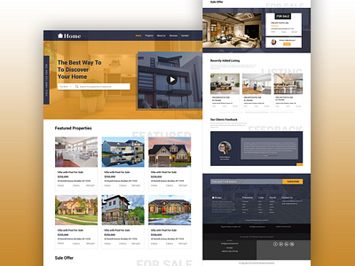 Real Estate Landing Page