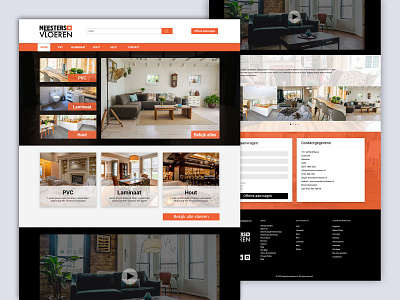 Floor Tiles Company Website re-design