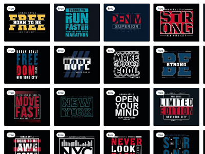 Typography T-shirt Design ( FREE DOWNLOAD )