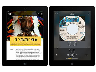 Tun Up! app concept ios ipad music player sketch app