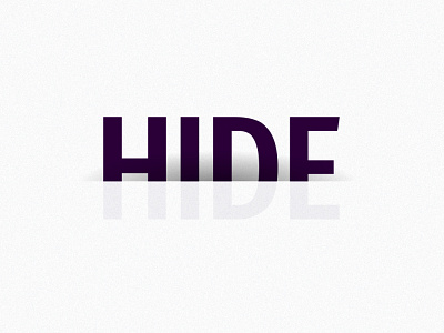 Hide andriod brand branding design gradient illustration ios logo logo design logotype typography vector