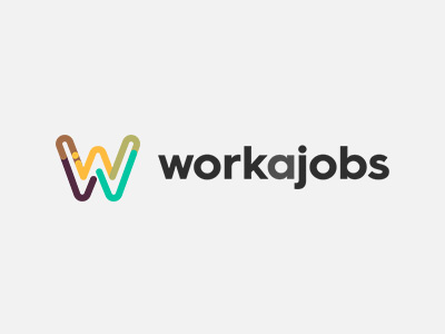 WorkaJobs New Logo colors debuts jobs logo new logo redesign work workajobs