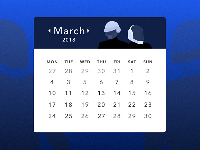 Calendar | Daily UI #038