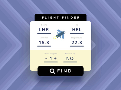 Flight Finder | Daily UI #068 daily ui 68 dailyui 068 find finder flight flight finder flight search search ui