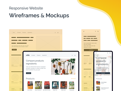 Wireframes & Mockups