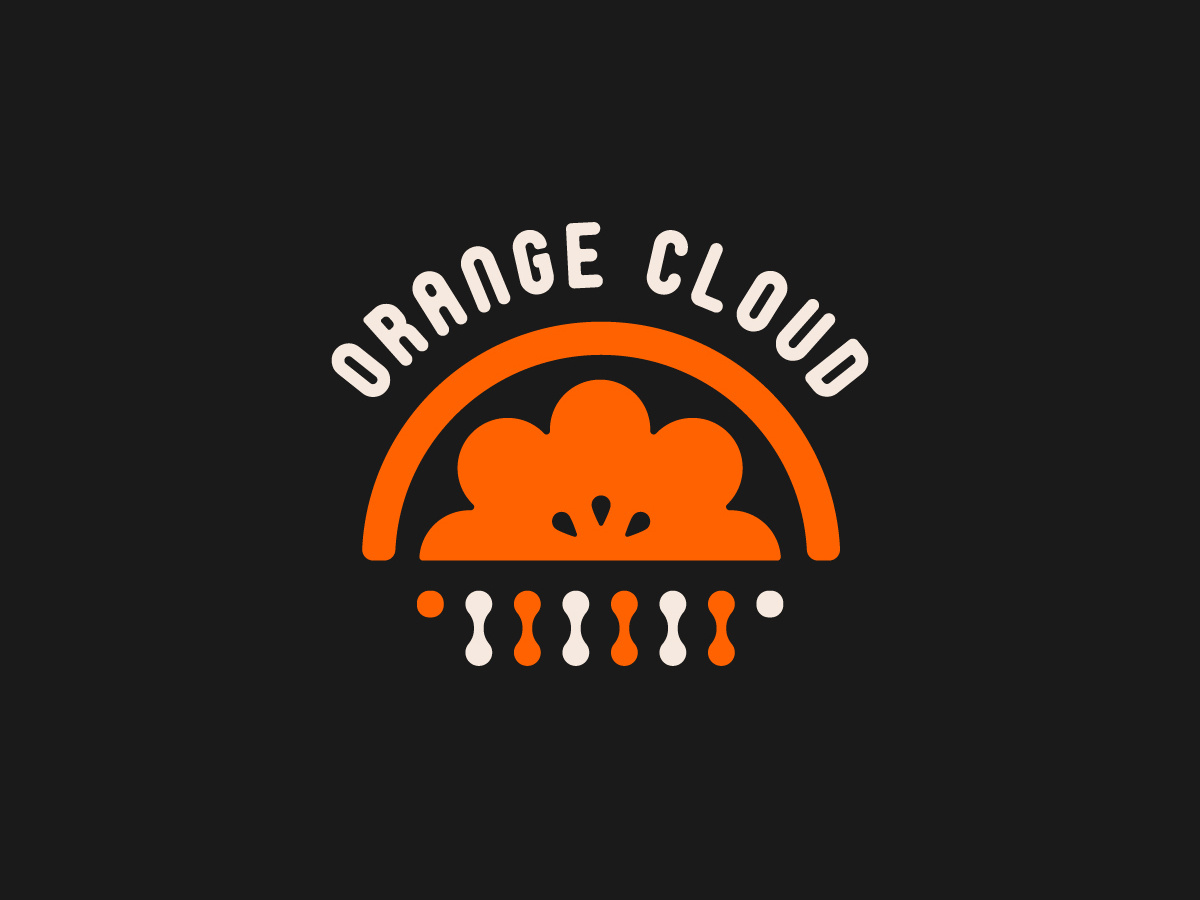 Orange Cloud | Cloud Computing Logo by Strica on Dribbble