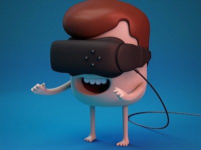 Virtual Reality 360degree 360° 3d blender c4d character cinema4d creative digitalart game render vr