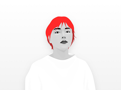 Babae illustration red sketch vector vectorart woman