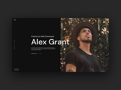 Alex - Portfolio Webflow Template