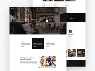 Arc - Architecture agency Webflow Template