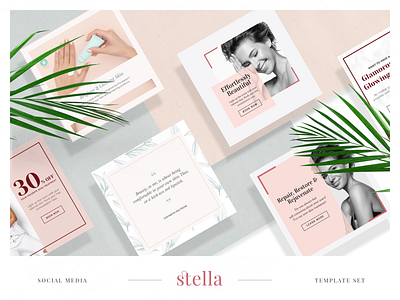 Stella Social Media Template Set