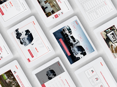 Isuzu Digital Brochure Design Concept