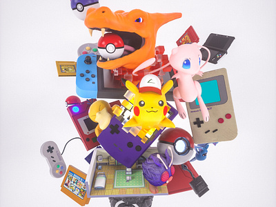 Pokemon c4d oc ps