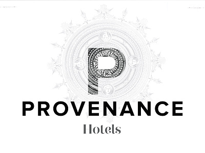 Provenance identity . logotype v2 identity logo