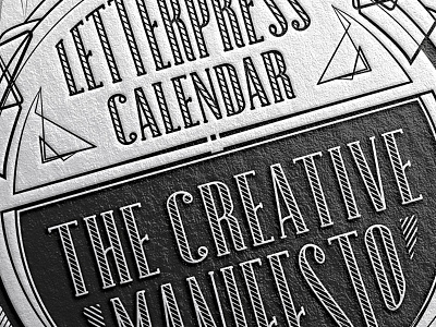 The 2016 letterpress calendar is coming calendar letterpress