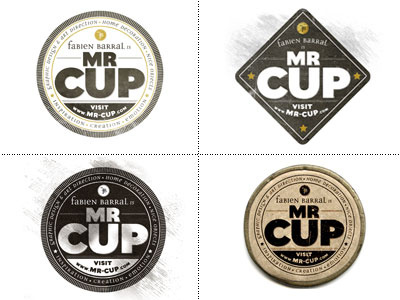 Mr-Cup logo variations