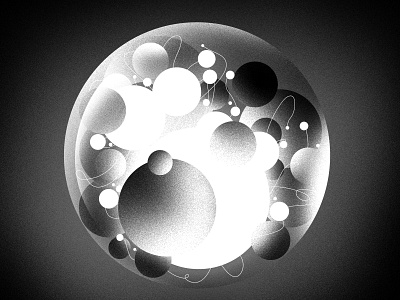 Life balls design grain illustration life motion noise other peter styleframe
