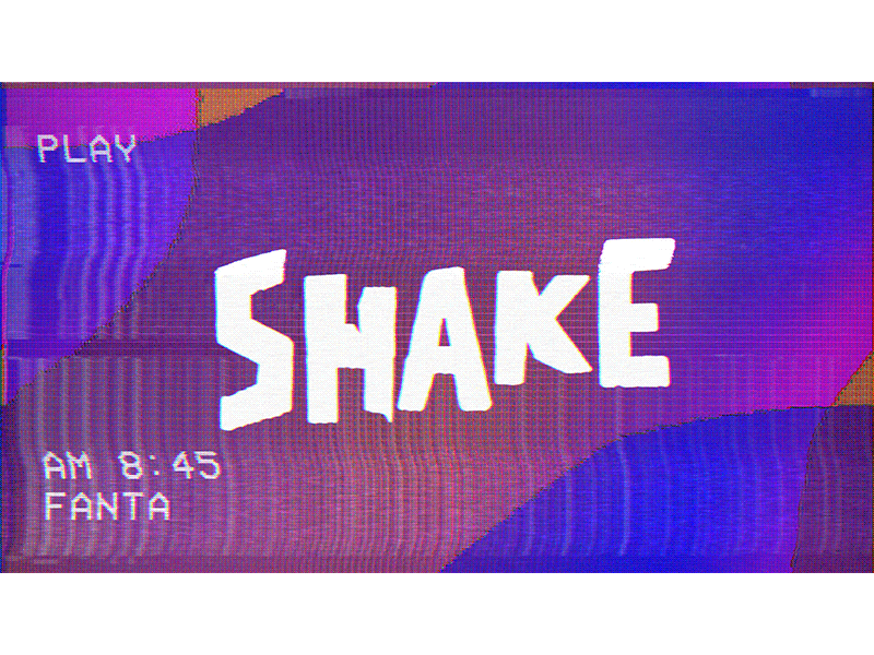 Shake 02 after animation datamosh design effects gif glitch grain graphics illustration motion noise other peter vhs