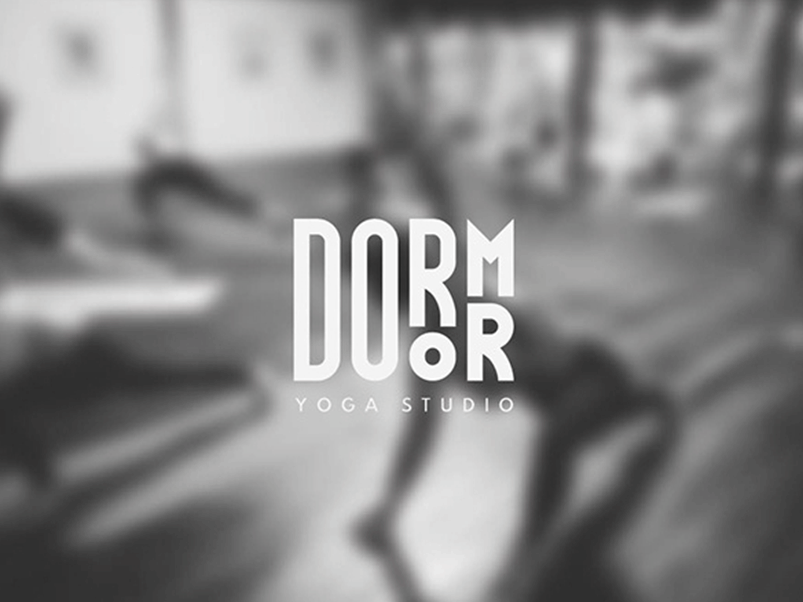Yoga Studio - Dorm Door branding logo logo design logo yoga yoga yoga studio