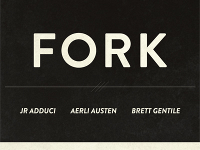 Fork Poster