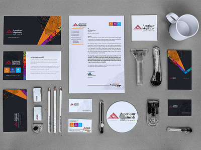 BRANDING branding graphic design letterhead logo stationary design