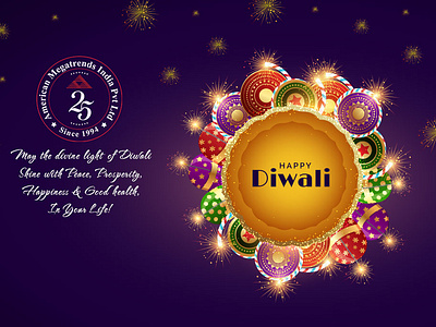 Diwali 2018 Banner Website branding design diwali graphic design illustration logo stationary design