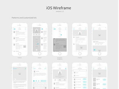 WIRE FRAME by Sebastiananand on Dribbble