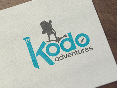 Logo - Kodo Adventures brand design graphic identity logo