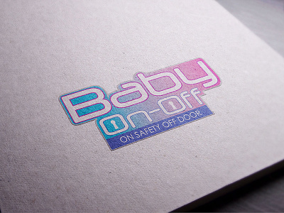 BABY ON_OFF Logo Design