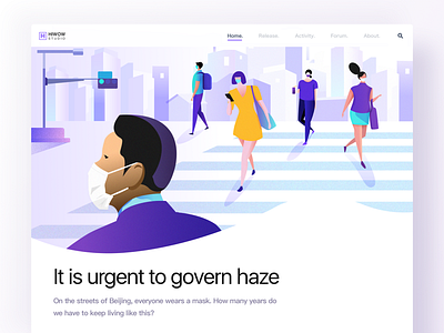 Web pages about haze