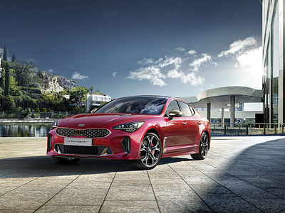 Kia stinger photo manipulation