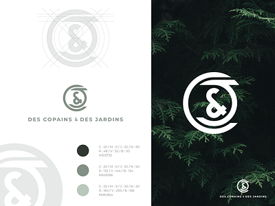 Des Copains & Des Jardins ⎜ Logo