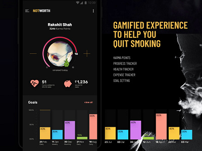 Health app for quitting smoking [Concept]