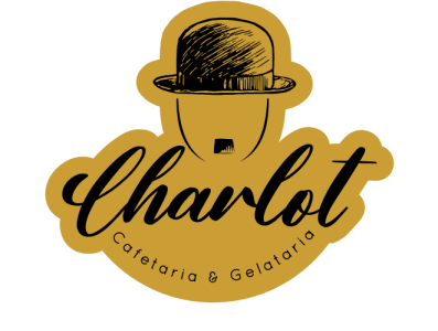 Charlot logo - Coffee and ice cream shop