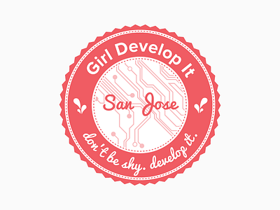 Girl Develop It San Jose Logo gdi girl develop it logo logo variation