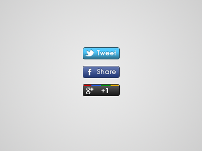 Share Buttons buttons facebook google share social twitter