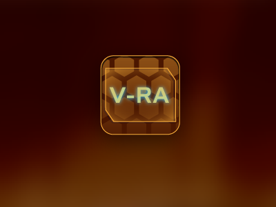 V-RA Icon app effect icon iphone mass sci fi