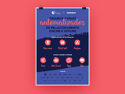 Canais Automatizados - Poster automated chat email poster sms