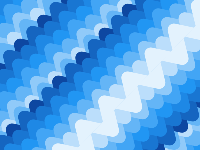 All colors bleu and some white background illustration paper cut pattern