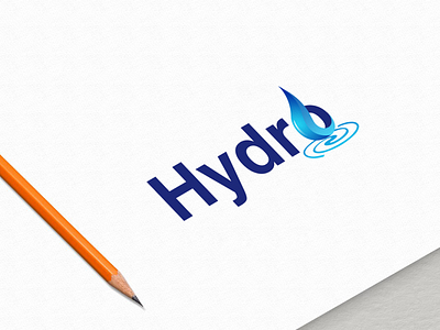 hydrologo branding concept logo vector