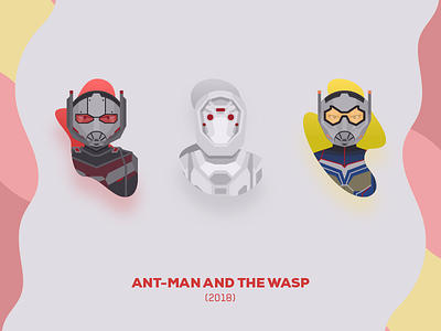 Ant-Man and The Wasp ant man antman emoji emoticon ghost icons marvel marvel cinematic universe mcu stickers superhero the wasp
