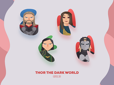 Thor The Dark World aether dark elf icon jane foster loki malekith marvel marvel cinematic universe reality stone sticker superhero thor