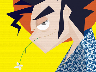In your eyes adobeillustrator character art comic design illustration japanese vector
