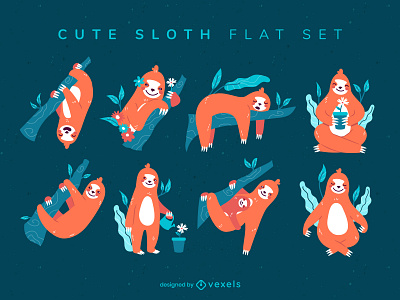 Cute Sloth for VEXELS.COM art design draw illustration sloth