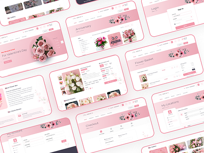 Flower Shop (Online Ecommerce Website)